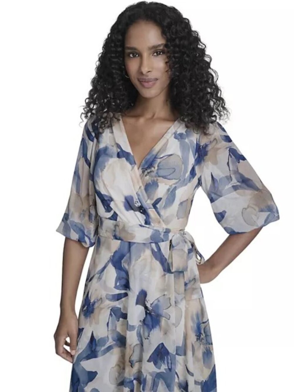 Women's Harper Rose Balloon Sleeve Dress Size 4